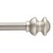 Kenney Mfg Kenney Kendall 5/8" Standard Decorative Window Curtain Rod, 48-86", Brushed Nickel KN71717V1 - alternate 1